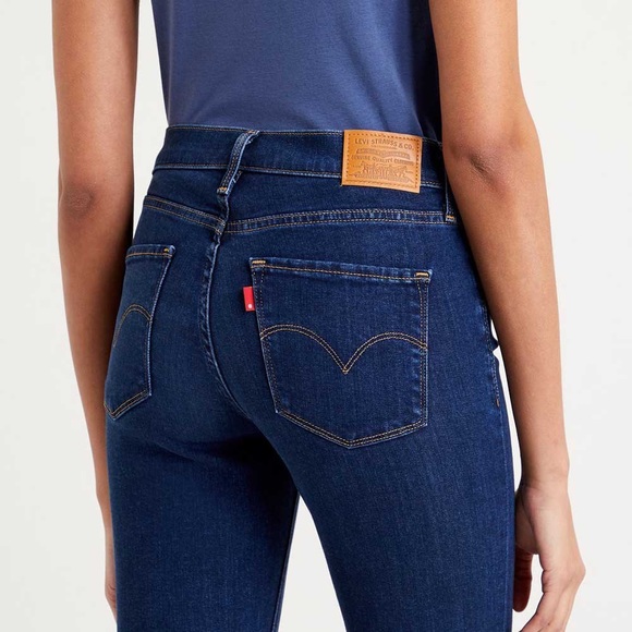 Levi's Denim - Levi’s 312 Shaping Slim Dark Indigo Denim Jeans size 27